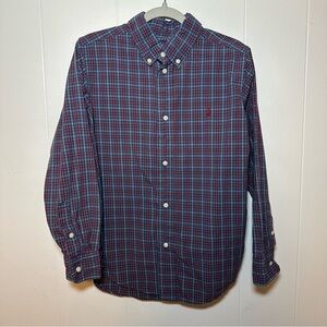 Ralph Lauren Plaid Button-Down Shirt